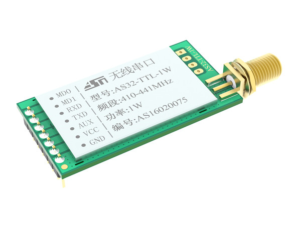 PA + LNA TTL 5km 무선 rf 송수신기 모듈 rs485 3.3v 433mhz 무선 rf 직렬 uart 모듈 AS32-TTL-1W [Ashining-53]