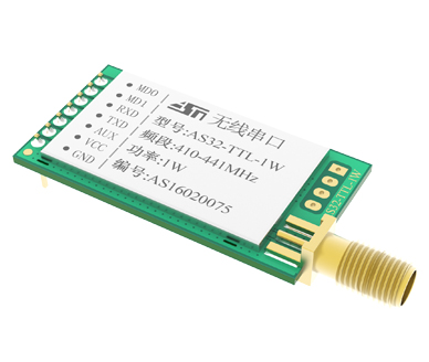 PA + LNA TTL 5km 무선 rf 송수신기 모듈 rs485 3.3v 433mhz 무선 rf 직렬 uart 모듈 AS32-TTL-1W [Ashining-53]