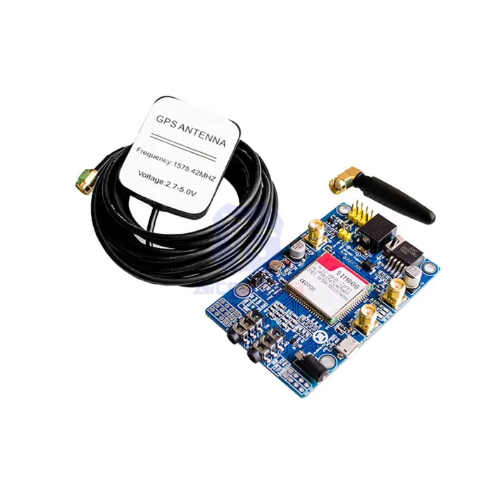 SIM808 모듈 GSM GPRS GPS 개발 보드 IPX SMA GSM GPS 안테나 지원 아두이노 라즈베리 파이용 2G 네트워크 [OPEN-ZTY11-34]