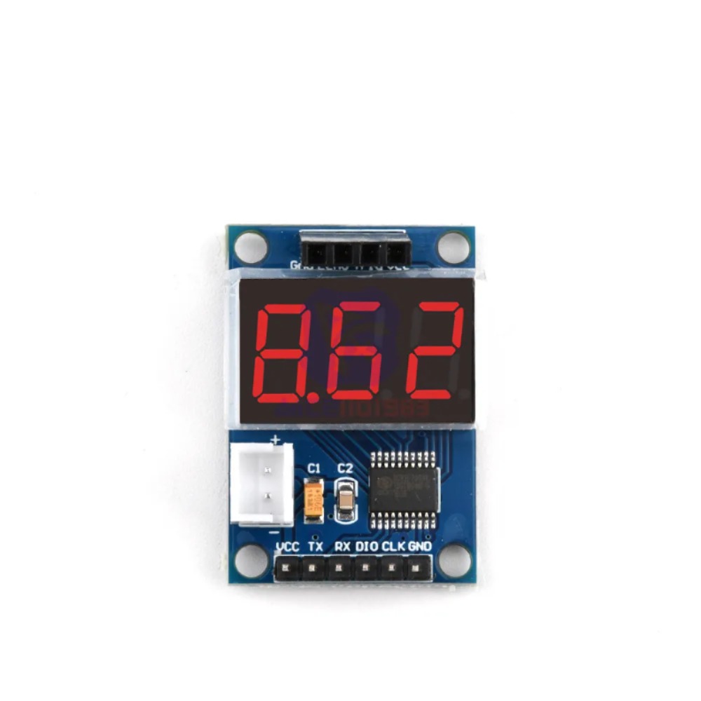 초음파 거리 측정 제어 보드 Rangefinder 3 비트 LED 디지털 디스플레이 HC-SR04 8 비트 MCU Arduino 로봇 [OPEN-ZTE18-02]