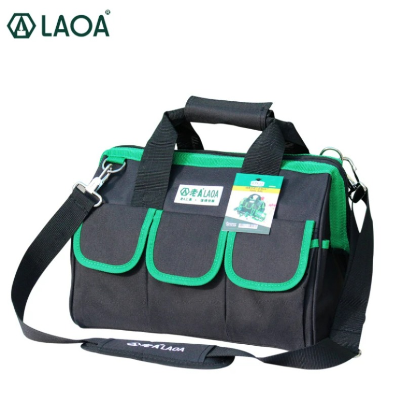 LAOA 600D 도구 가방 전기 대용량 수리 도구 키트 방수 가방 스토리지 전기공 도구 13 inch LA212818 [LAOA-223]