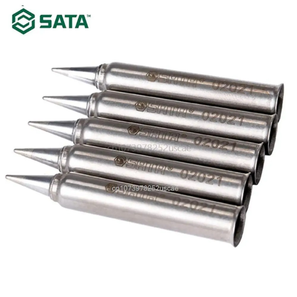 SATA 무연 납땜 인두팁 B 타입 원형 인두팁 세트 I 타입 1.2D 타입 슬롯 2C 타입 U자형 5pcs 02021 [SATA-84]