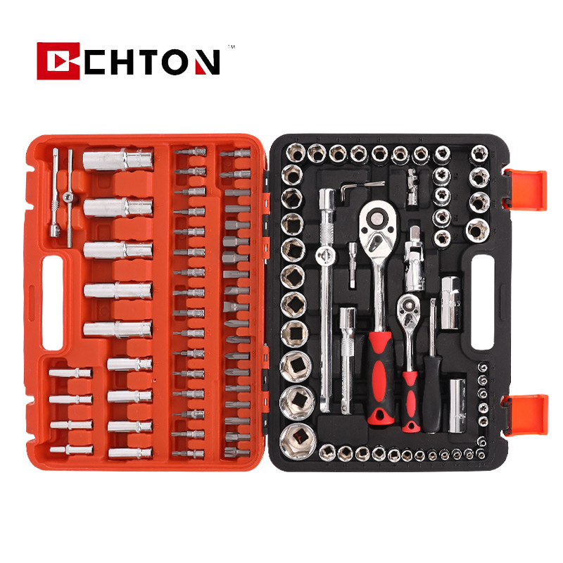 자동차 수리 도구 및 래칫 108 IN 1 핸드 툴 드라이브 육각 108Pcs 렌치 소켓 세트 [CHTON-20]