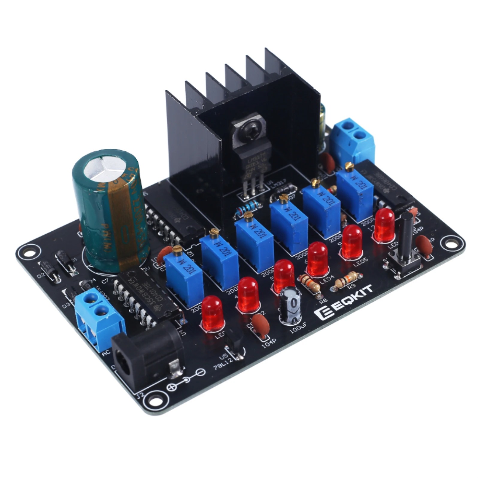 스텝 다운 전원 공급 장치 모듈 DIY 전자 키트 벅 컨버터 AC15V DC18V 에서 DC 3V 4.5V 5V 6V 9V 12V 납땜 연습 [DIY-292]