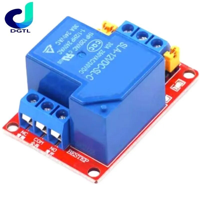 하이 로우 레벨 트리거 1 채널 릴레이 모듈 옵토커플러 절연 보드 모듈 Arduino PIC AVR DSP ARM용 5V 12V 24V 30A [OPEN-ZTD35-85]