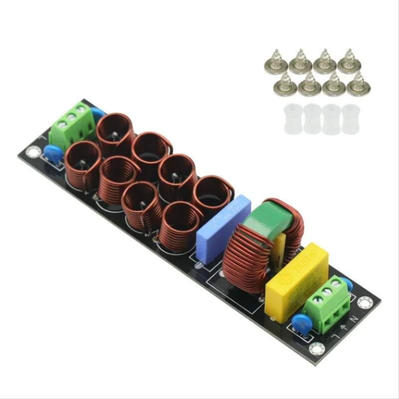 고주파 전원 필터 전원 공급 장치 스피커 앰프용 조립 보드 4400W EMI 20A [OPEN-ZTA177-135]